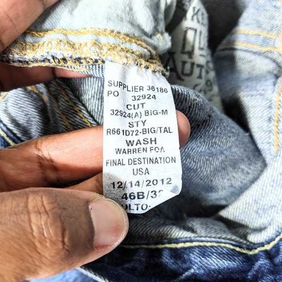 Polo Ralph Lauren 867 Classic Fit Distressed Jeans - Picture 5 of 10